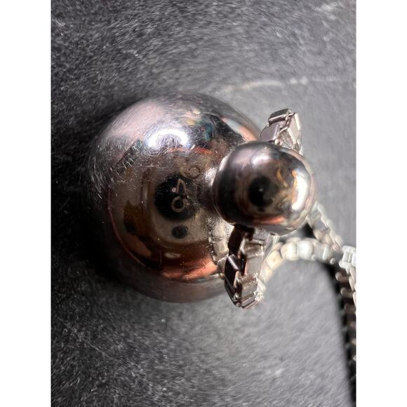 Modern Multi Beryl Bolo Necklace 12mm Morganite Aquamarine Sterling - Picture 3 of 13